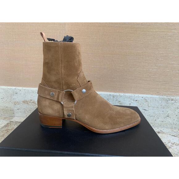 Wyatt Harness Boots in Light Brown main image 5